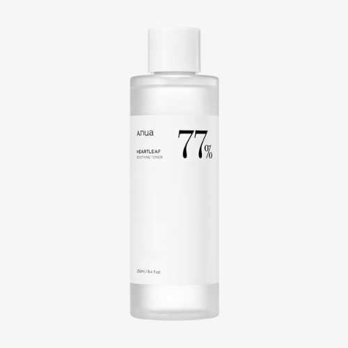 Anua HeartLeaf 77 Toner, Pore Cleansing Oil, Deep Cleansing Foaming Cleanser, Moisturizing and Improving Skin, Korean Skincare