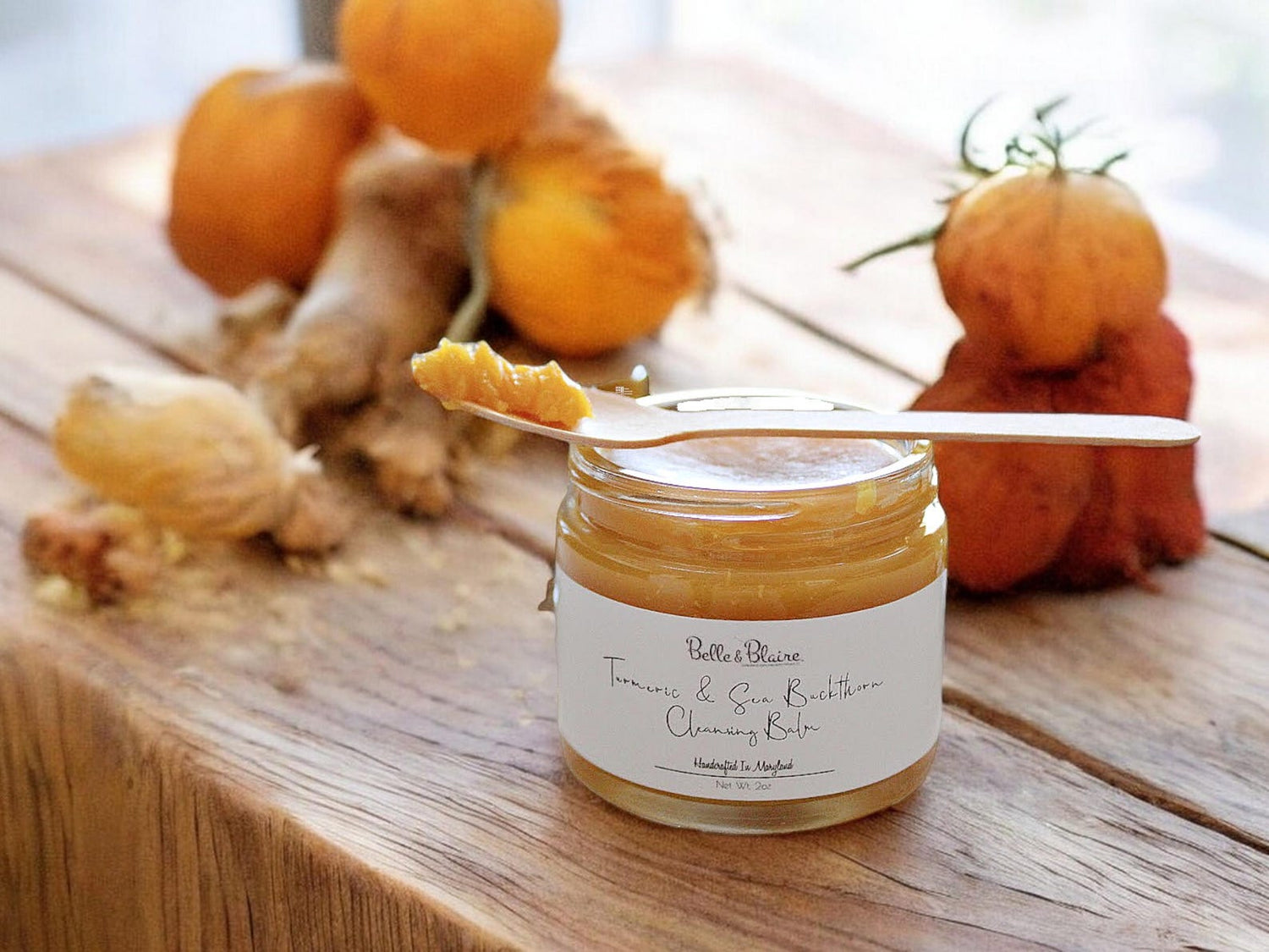 Turmeric & Sea Buckthorn Cleansing Balm- Natural Skincare