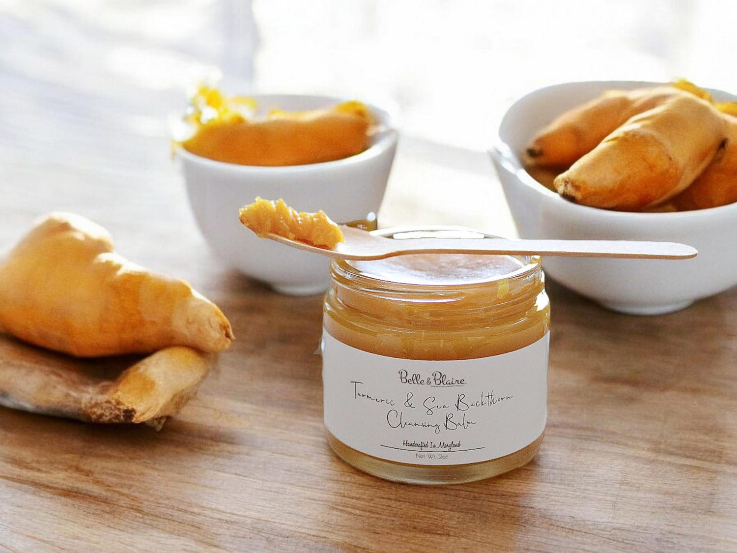 Turmeric & Sea Buckthorn Cleansing Balm- Natural Skincare